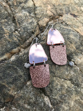 Load image into Gallery viewer, Reflection Earrings Rose Gold - Mikmat Designs
