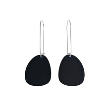 Load image into Gallery viewer, Pendulum Hook Earrings Black - Mikmat Designs

