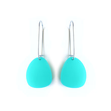 Load image into Gallery viewer, Pendulum Hook Earrings Mint - Mikmat Designs
